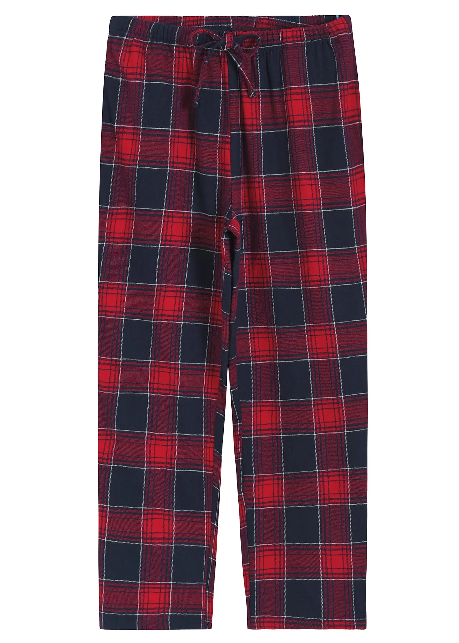 Women's Cotton Flannel Pajama Pants Plaid Pj Bottoms with Pockets