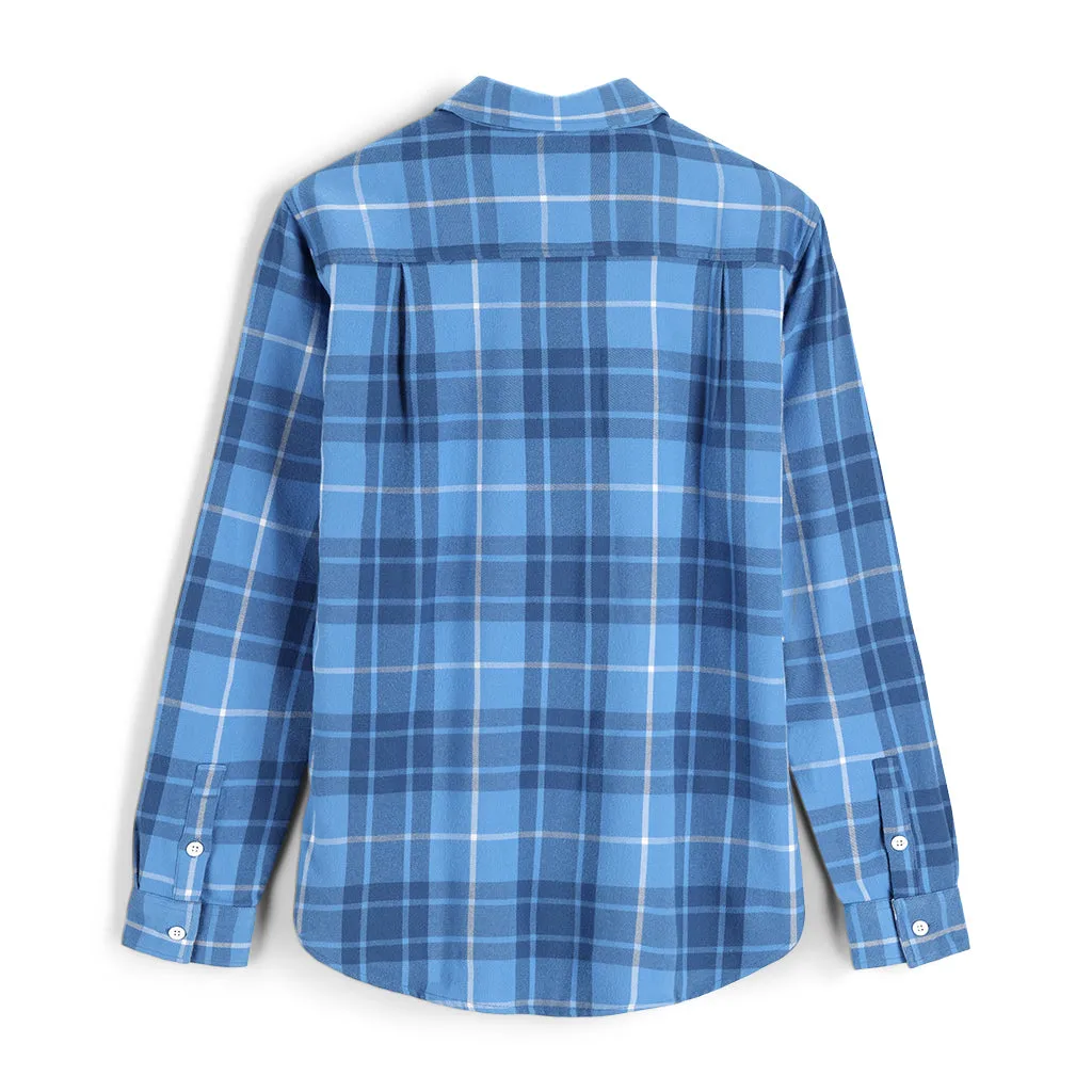 Womens Fab Flannel - Blue Plaid