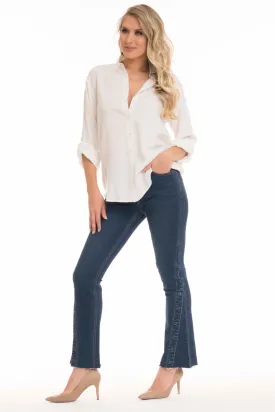 Women's Flare Leg Jeans Distressed LIOR | Jasmine