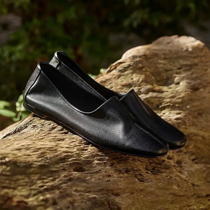 Women's Genuine Leather Loafers: Step into Style and Comfort