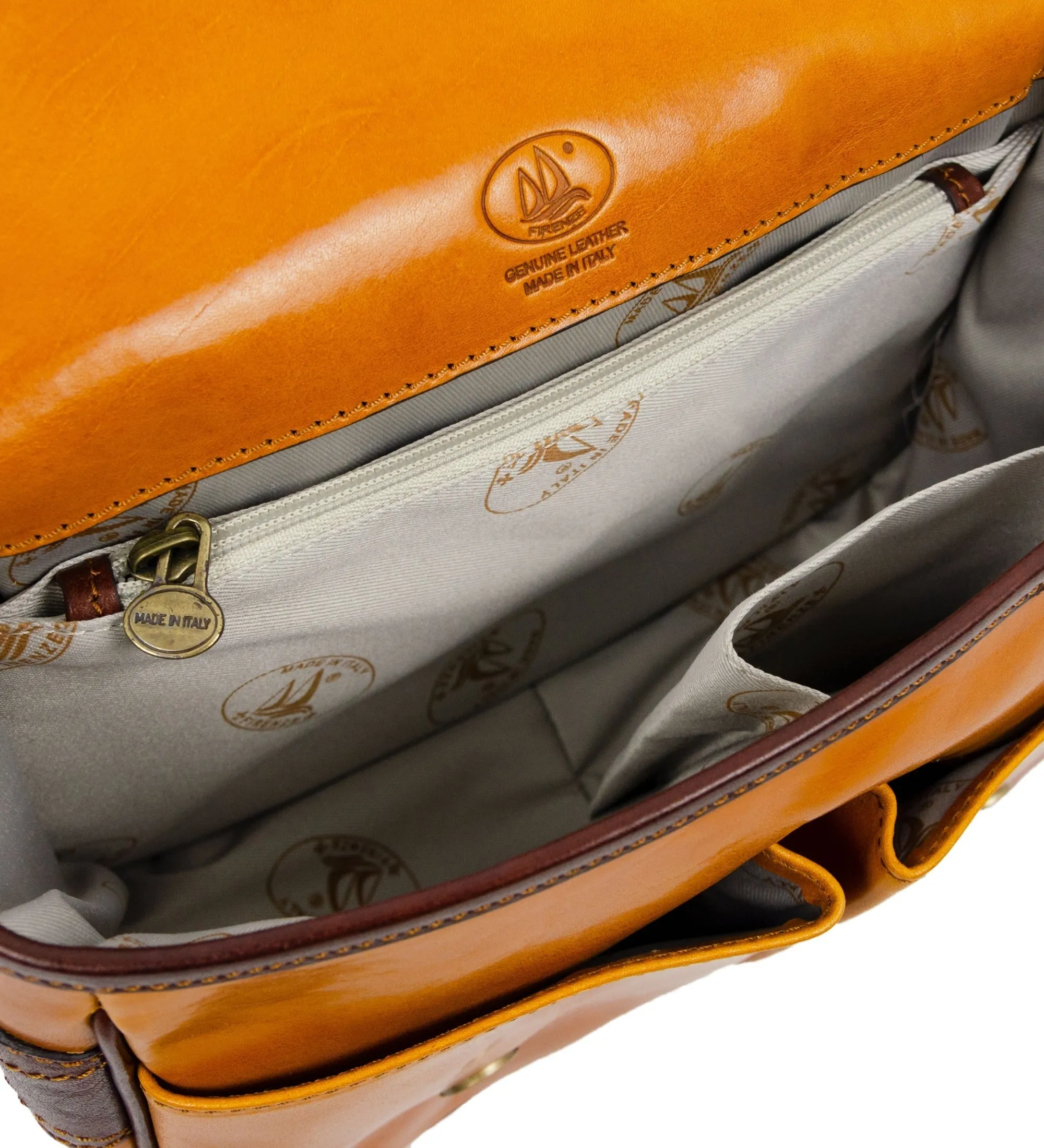 Womens Leather Saddle Bag - The Paris Wife