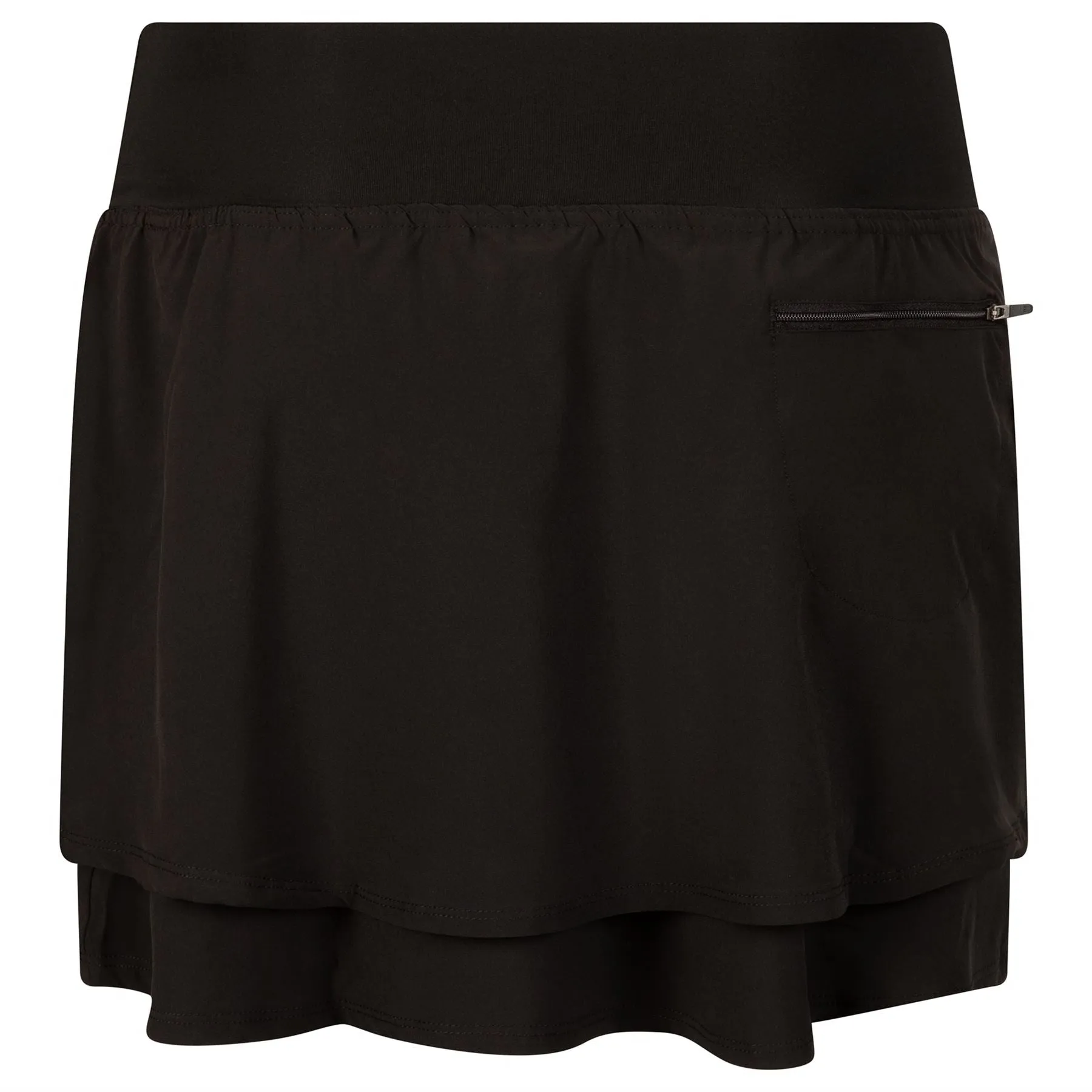 Womens Lightweight Woven Skort Black - 2024