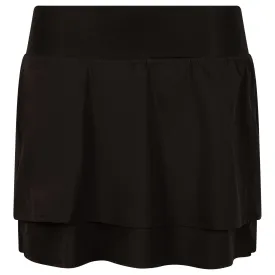 Womens Lightweight Woven Skort Black - 2024