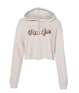 Women's Logo Crop Hoodie (Dust)