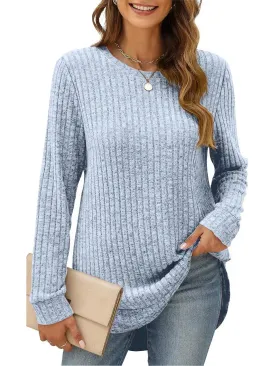 Women's Long Sleeve Sweaters - Lightweight Dressy Casual