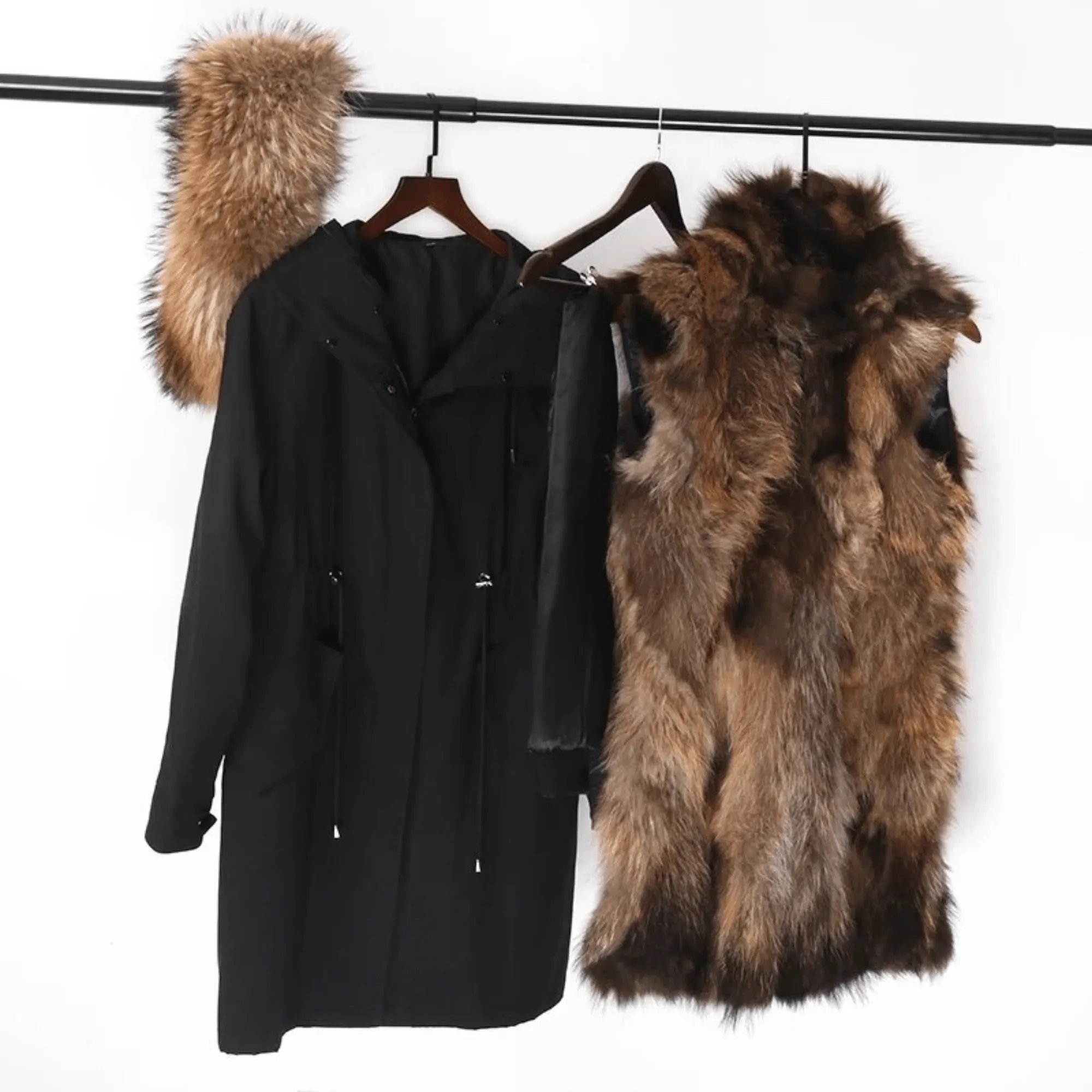 Women's Luxury Real Fur Waterproof Parka "Alpha Style"