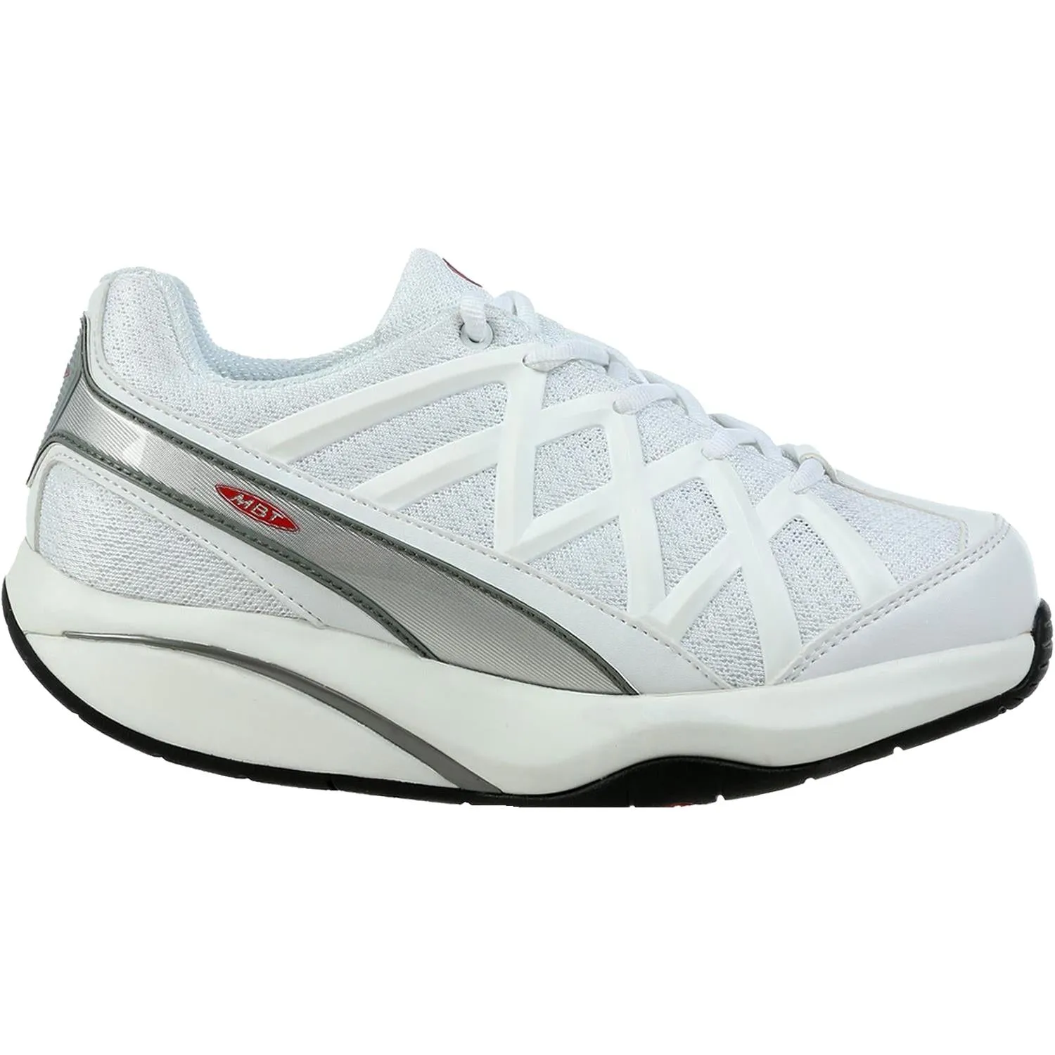 Women's MBT Sport 3X White Synthetic/Mesh