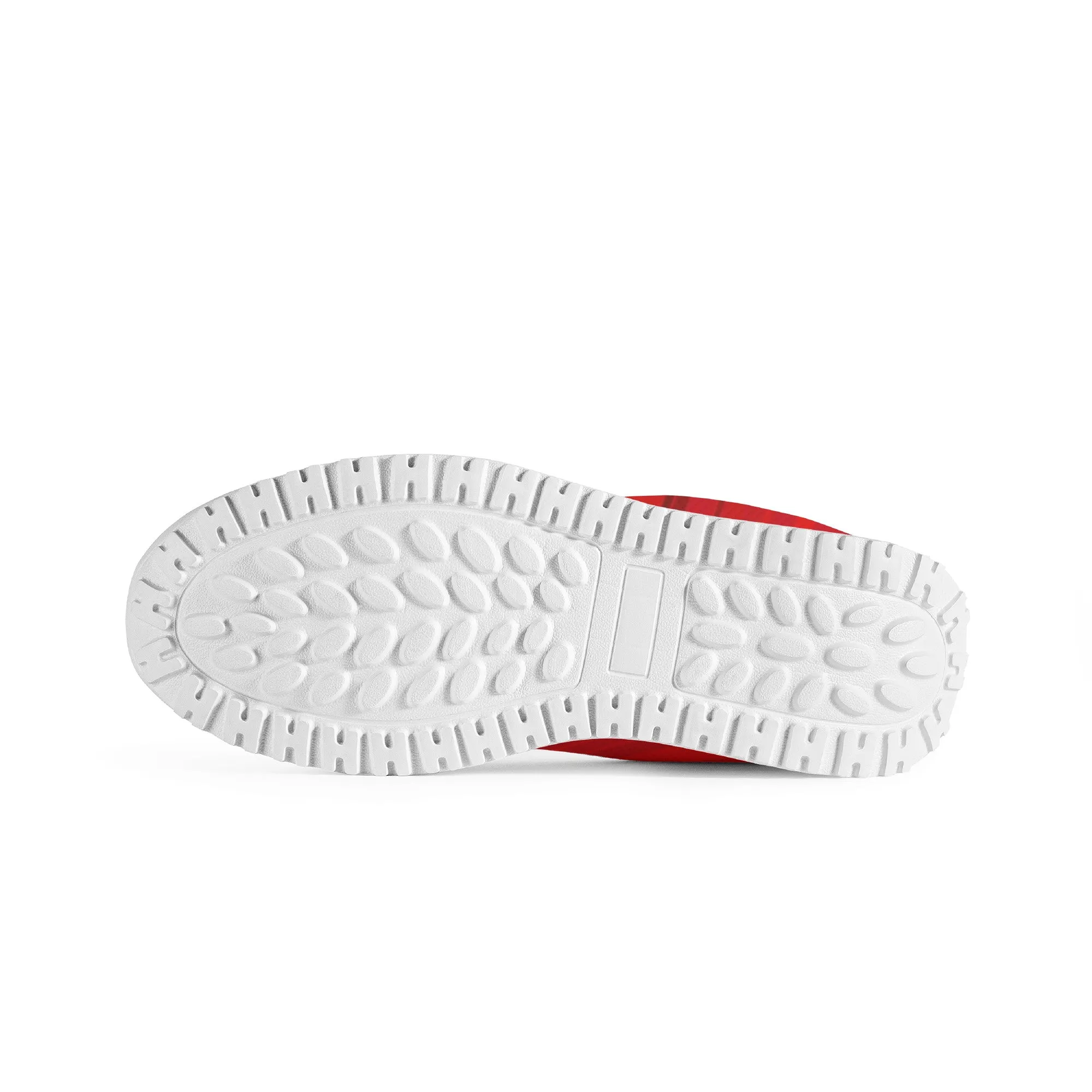 Women's Mesh Heightening Shaking Shoe - Red