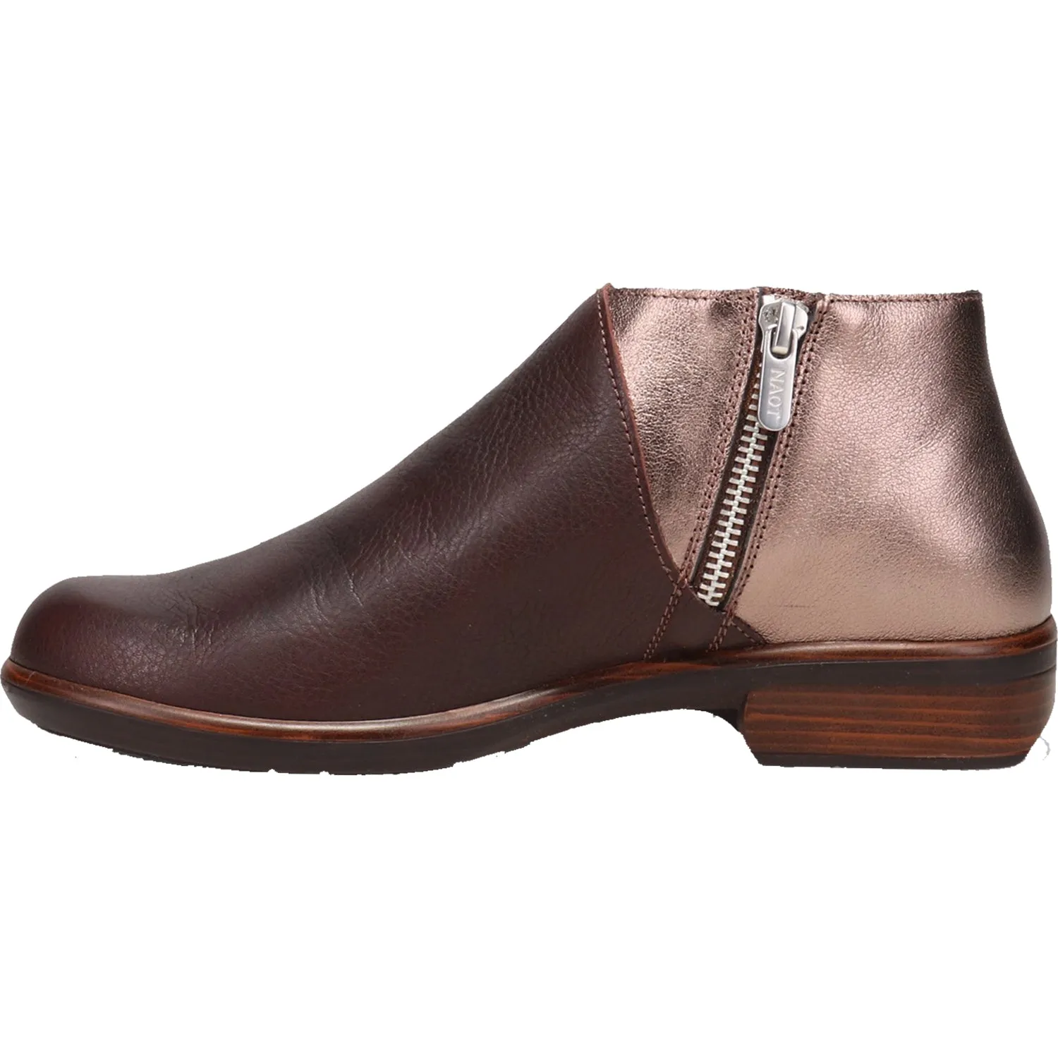 Women's Naot Bayamo Soft Brown/Radiant Copper Leather