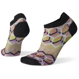 Women's PhD Run Ultra Light Hex Print Micro Socks