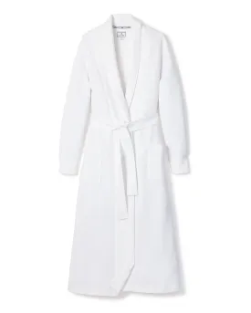 Women's Pima Ophelia Robe in White