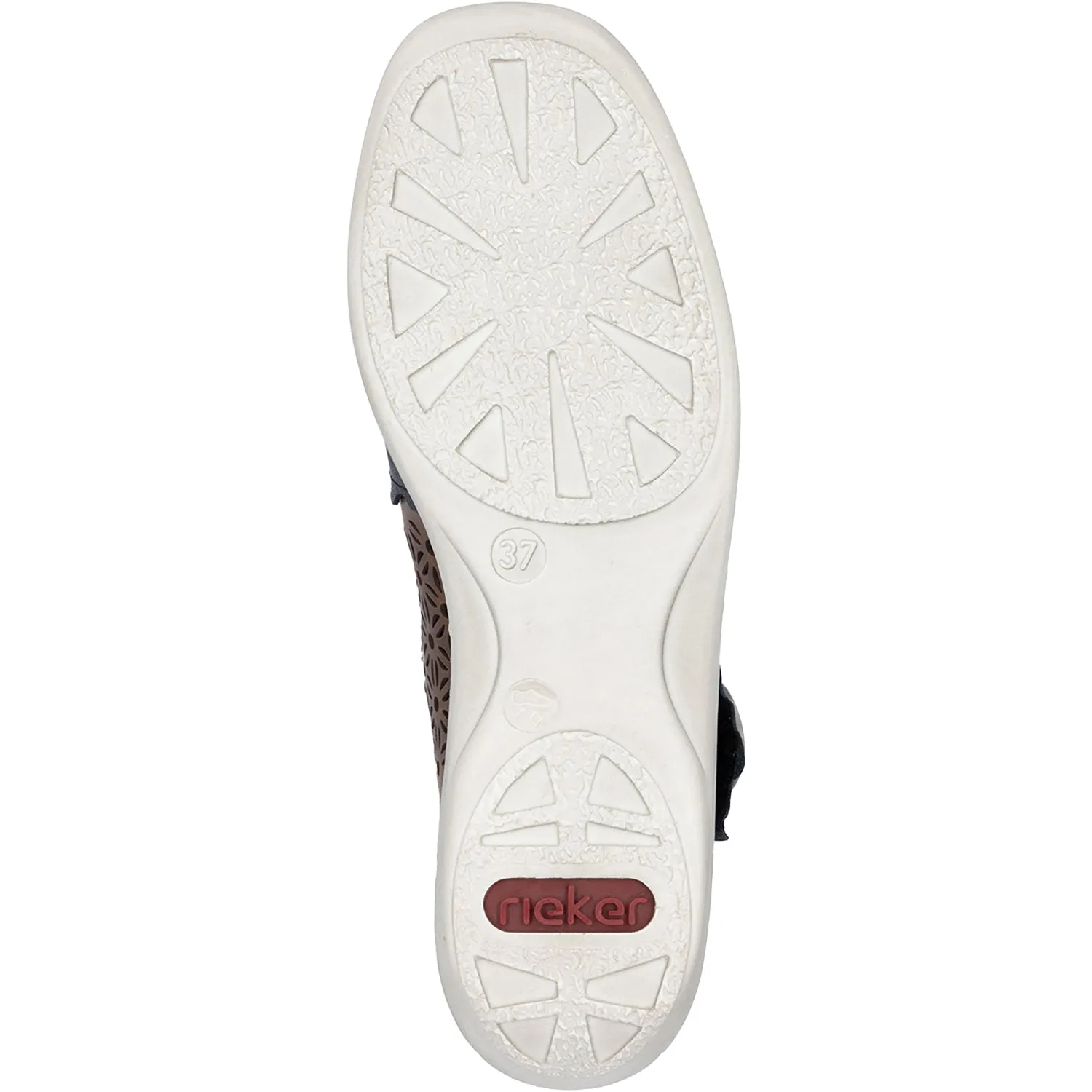 Women's Rieker 413G4-14 Pazifik/Mogano Leather