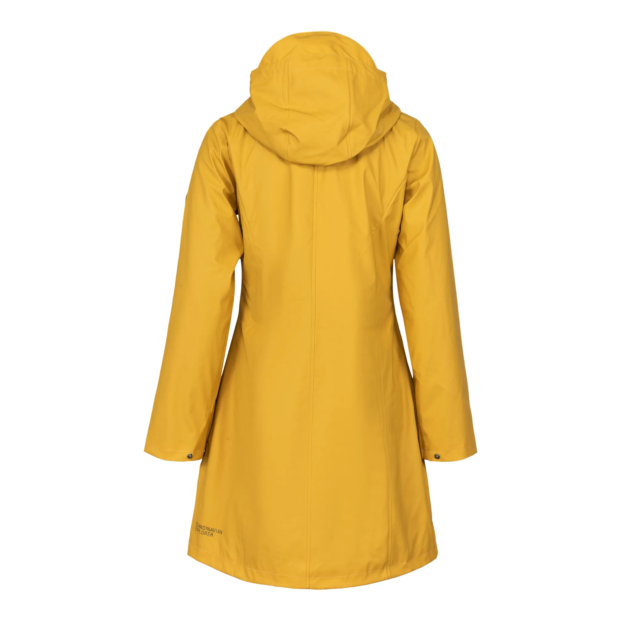 Women's Scandinavian Raincoat - Yellow