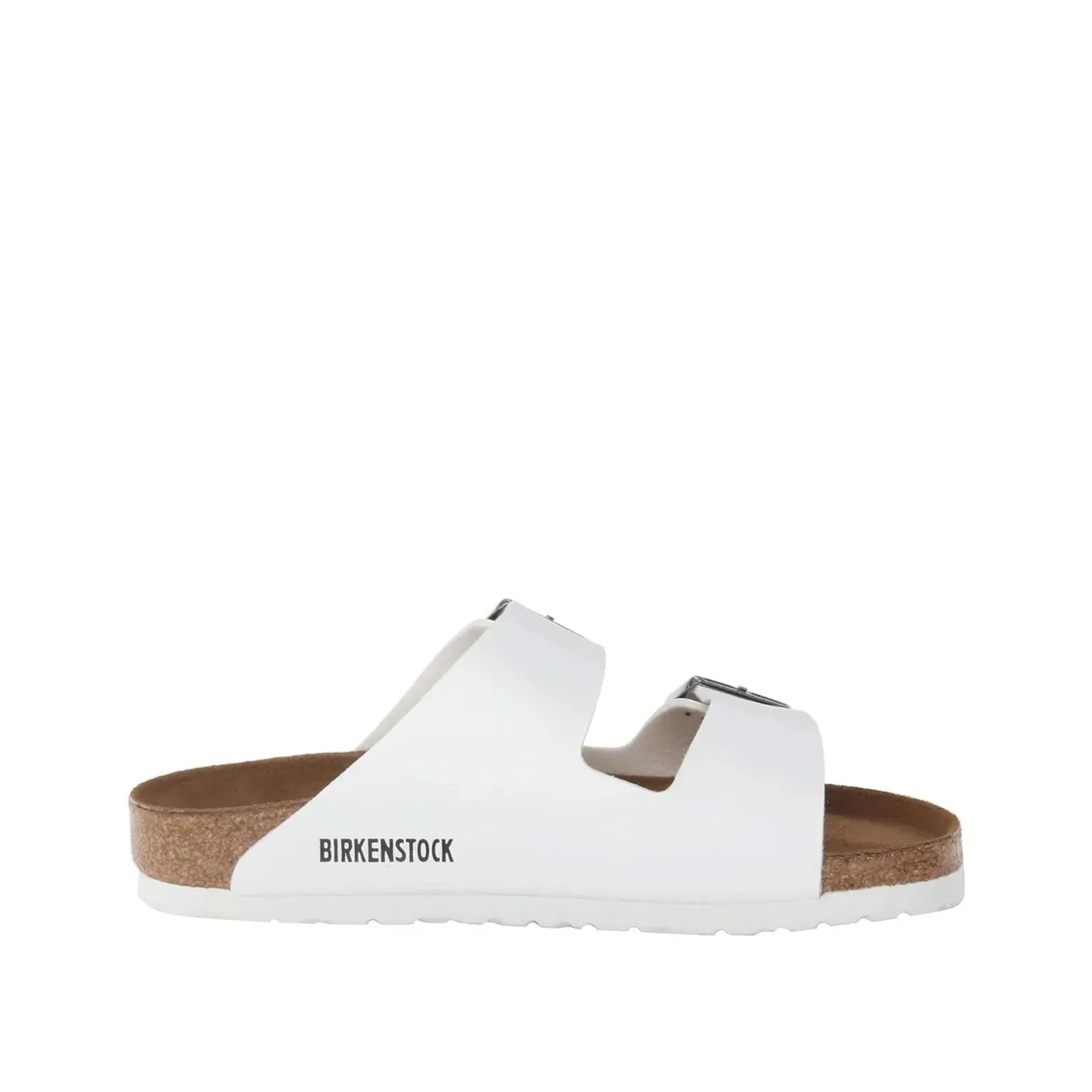 Women's Shoes Birkenstock ARIZONA Slide Sandals 0552681 WHITE BIRKO-FLOR