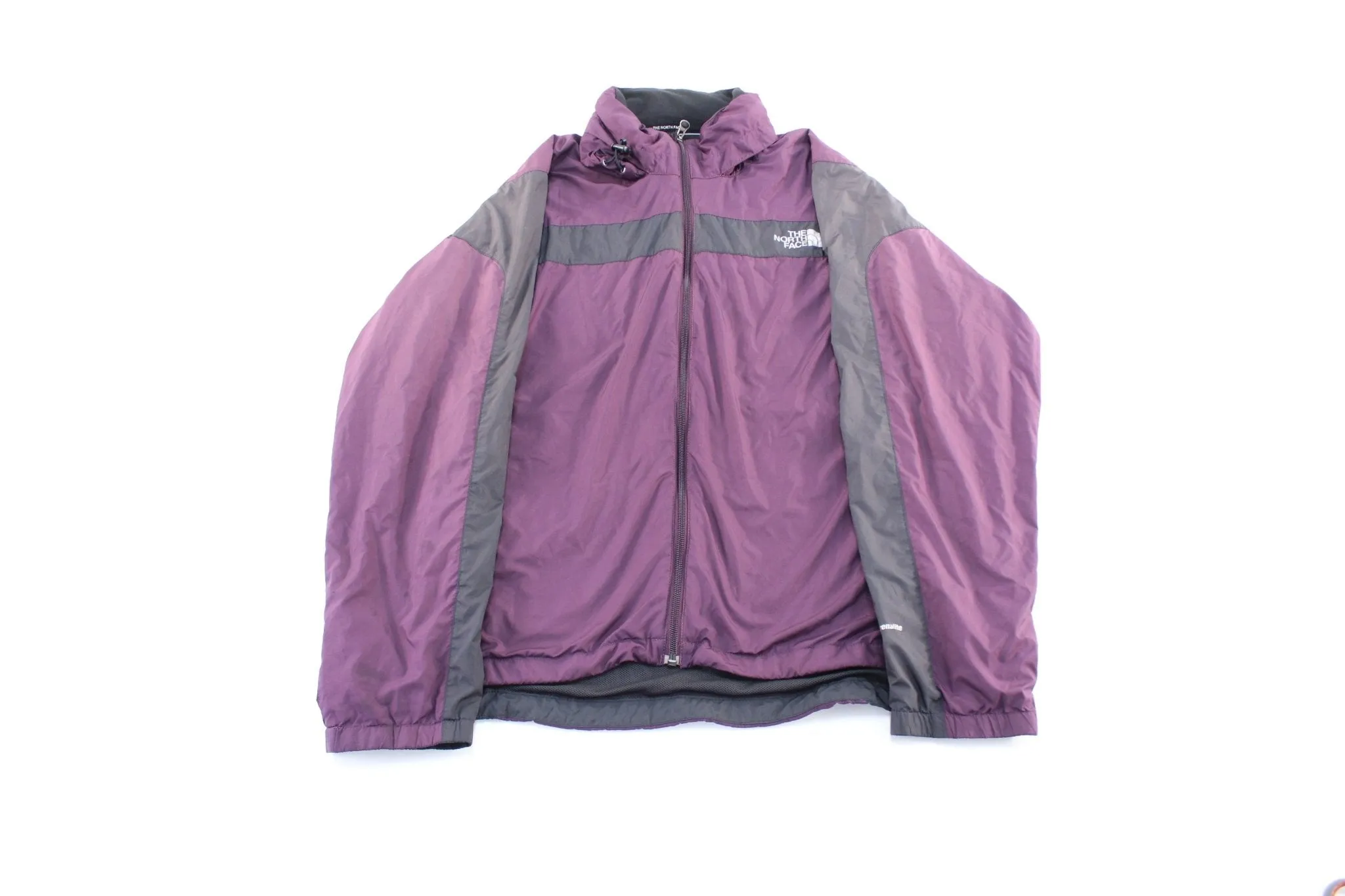 Women's The North Face Logo Black & Purple Jacket