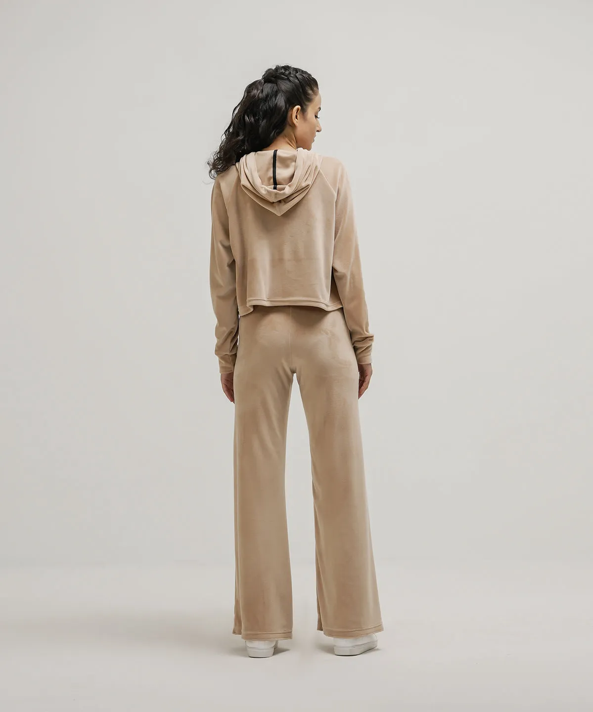 Women's Velour Flare Pants