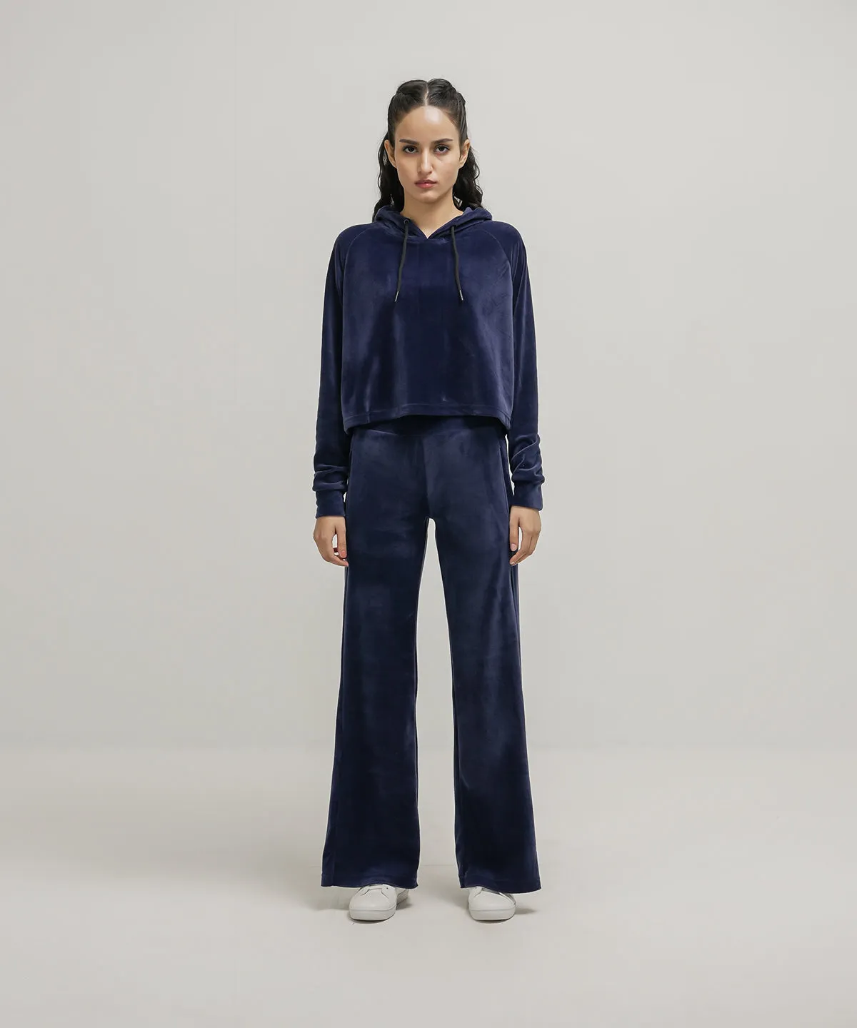 Women's Velour Flare Pants