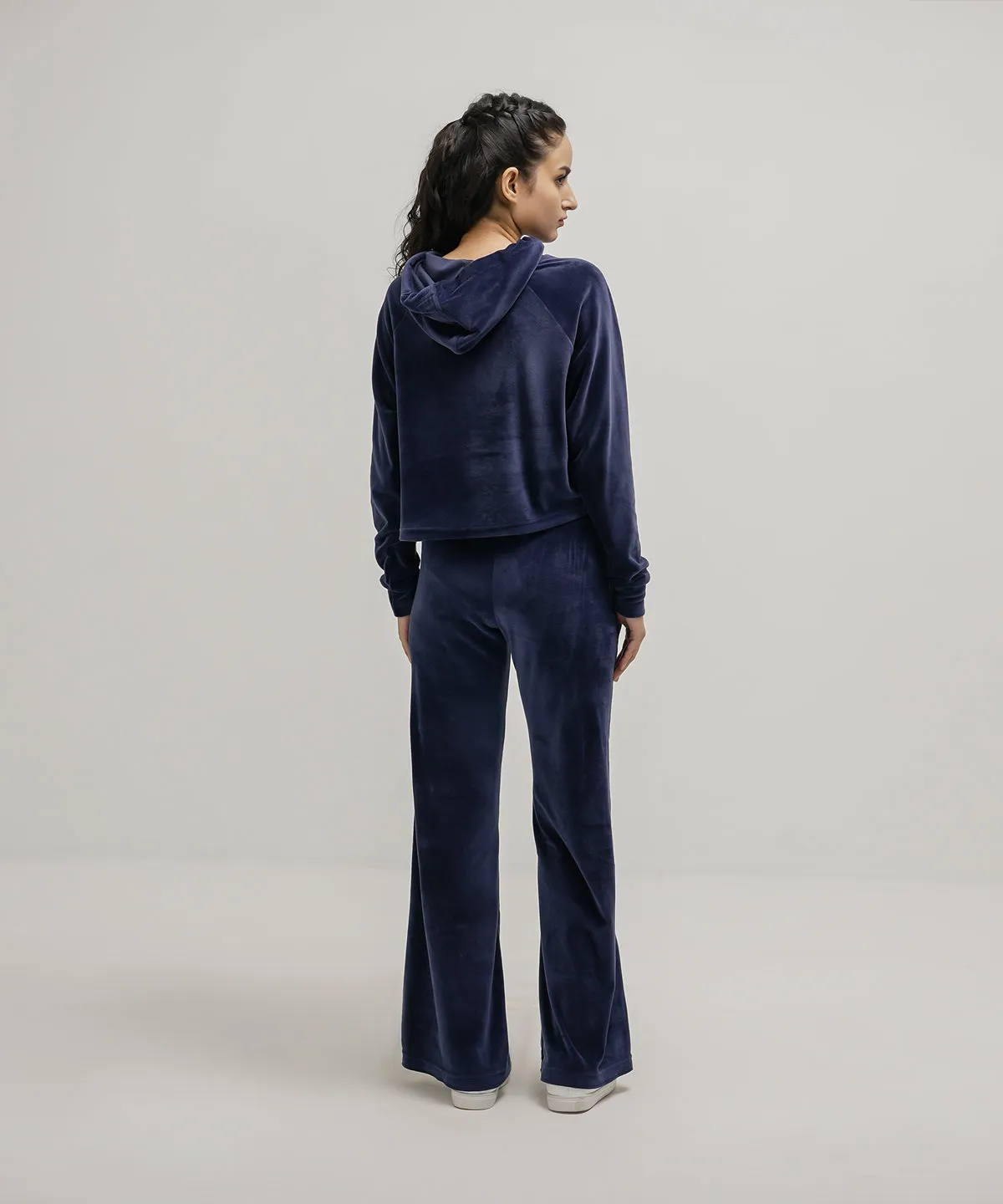 Women's Velour Flare Pants