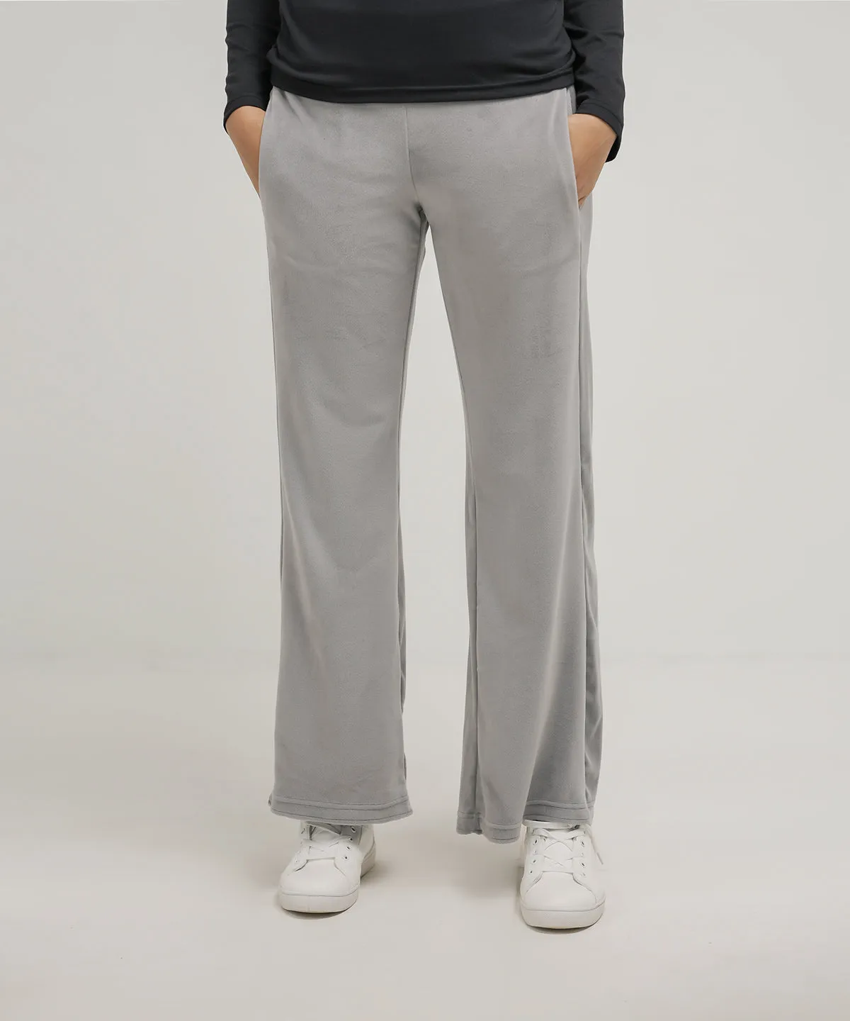 Women's Velour Flare Pants