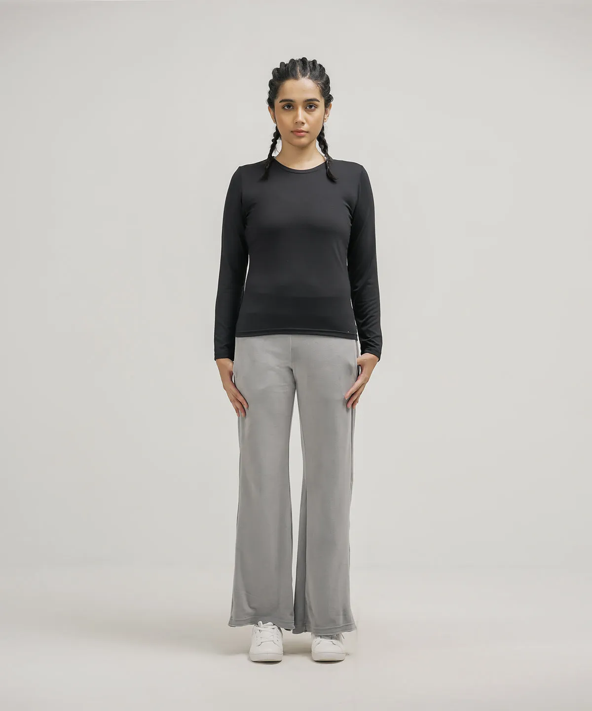 Women's Velour Flare Pants