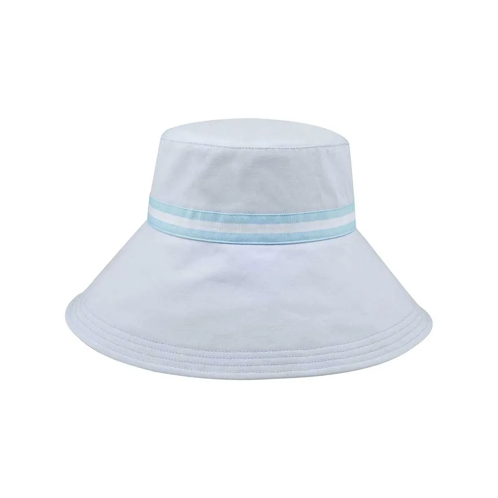 Women's Wide Brim Canvas Bucket Hat