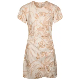 Womens Wrap Dress Desert Willow/Bisque - SS24