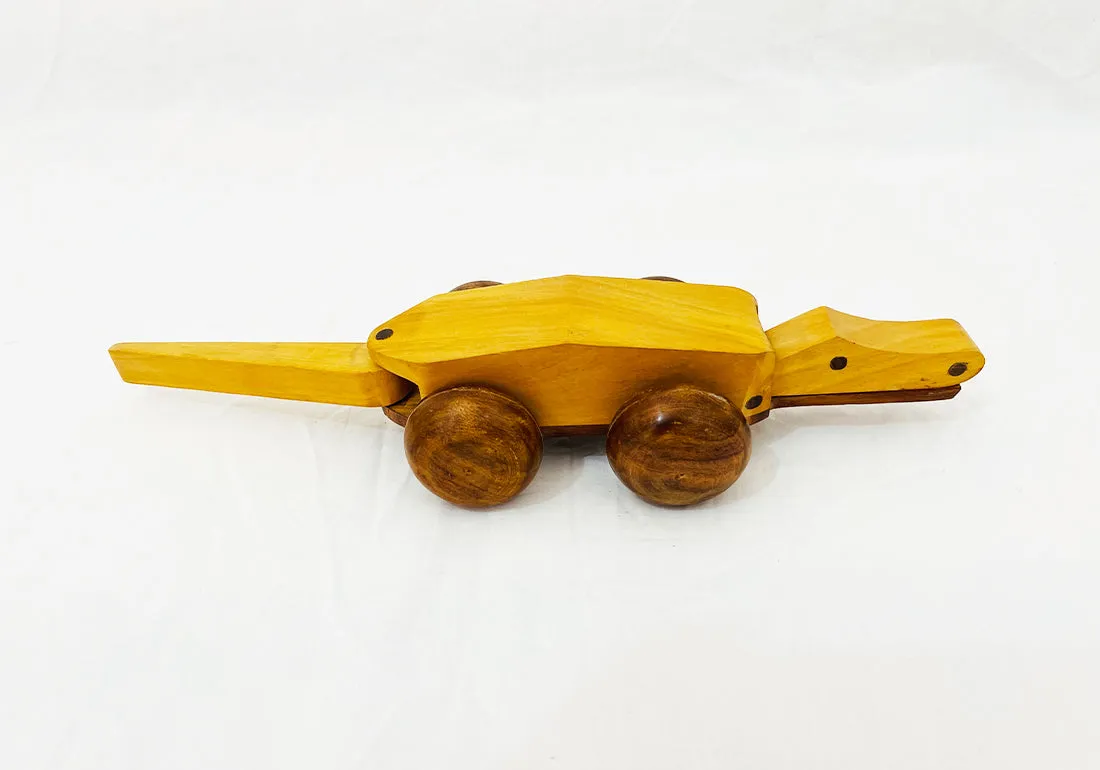 Wooden Crocodile Kids Toy