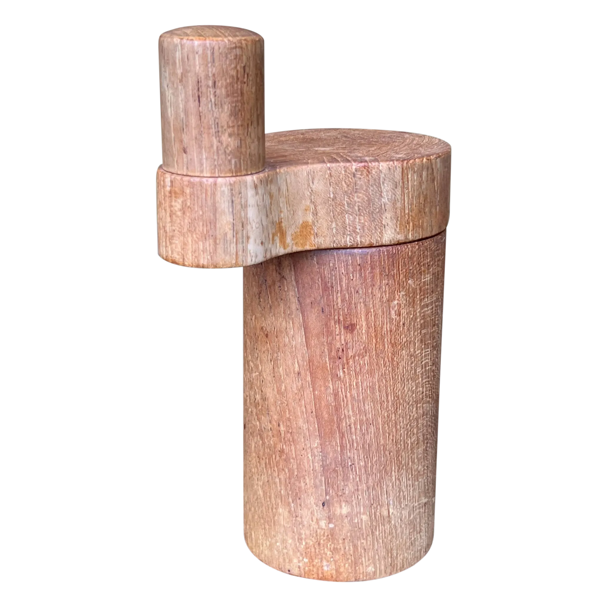 Wooden Cylinder Spice Grinder