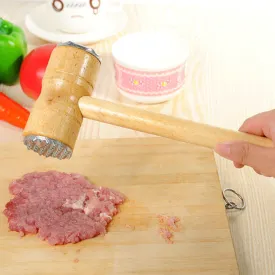 Wooden Meat Tenderizer Hammer