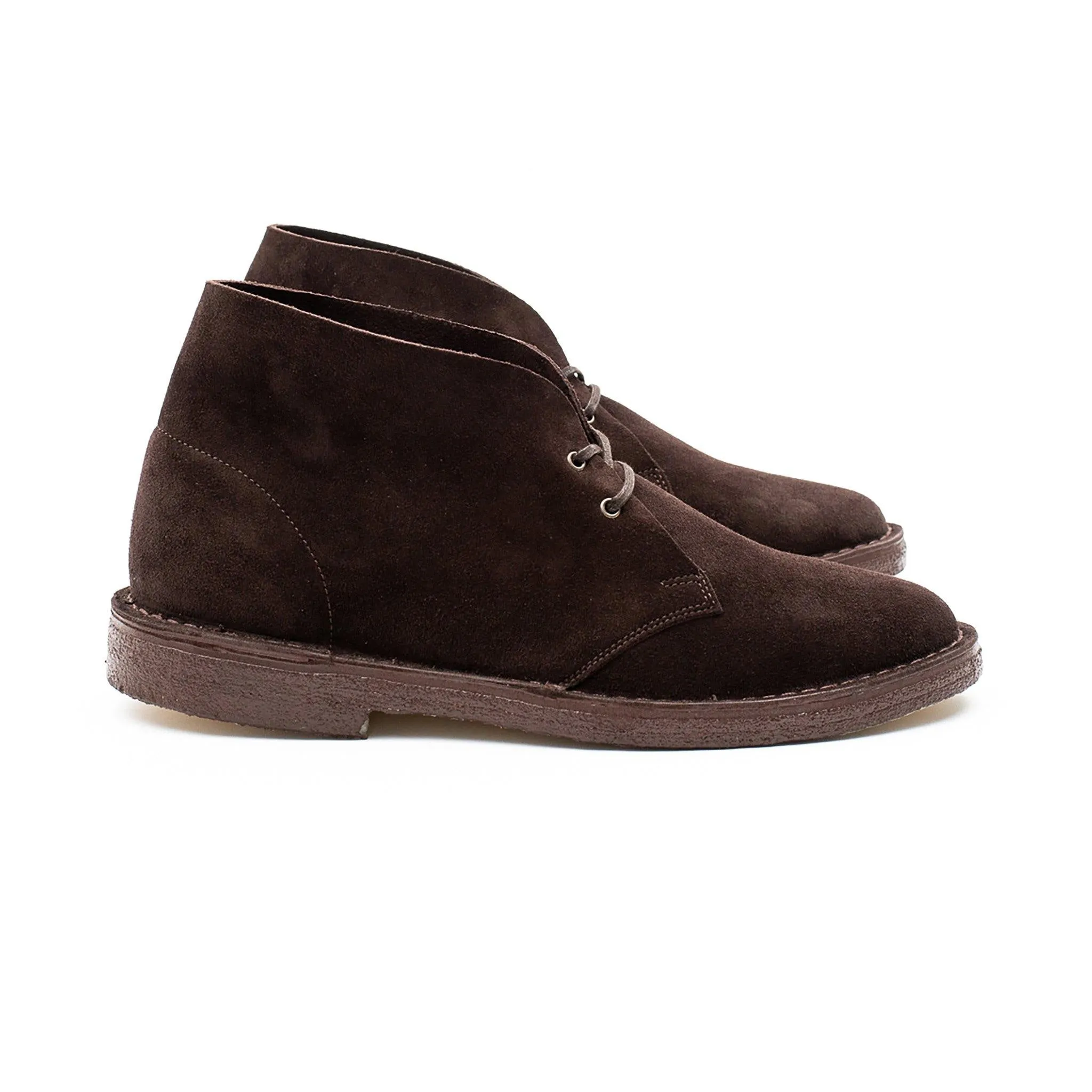 Woodford Desert Boot - Brown Janus Calf Suede