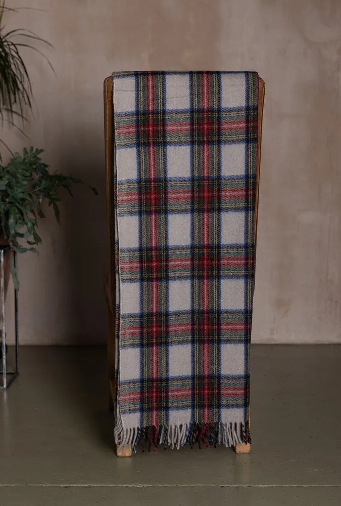 Wool Tartan Blanket - 60'' x 70'' - Stewart Dress