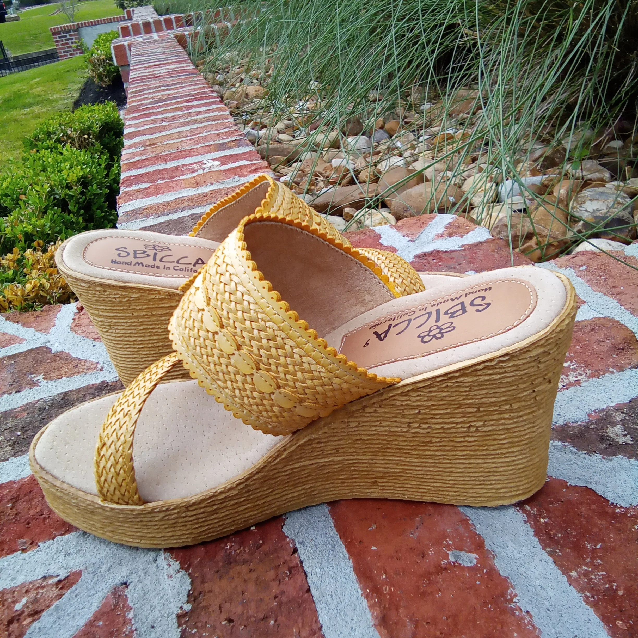 Woven Strap Platform Wedge Sandal | Sbicca Anatase