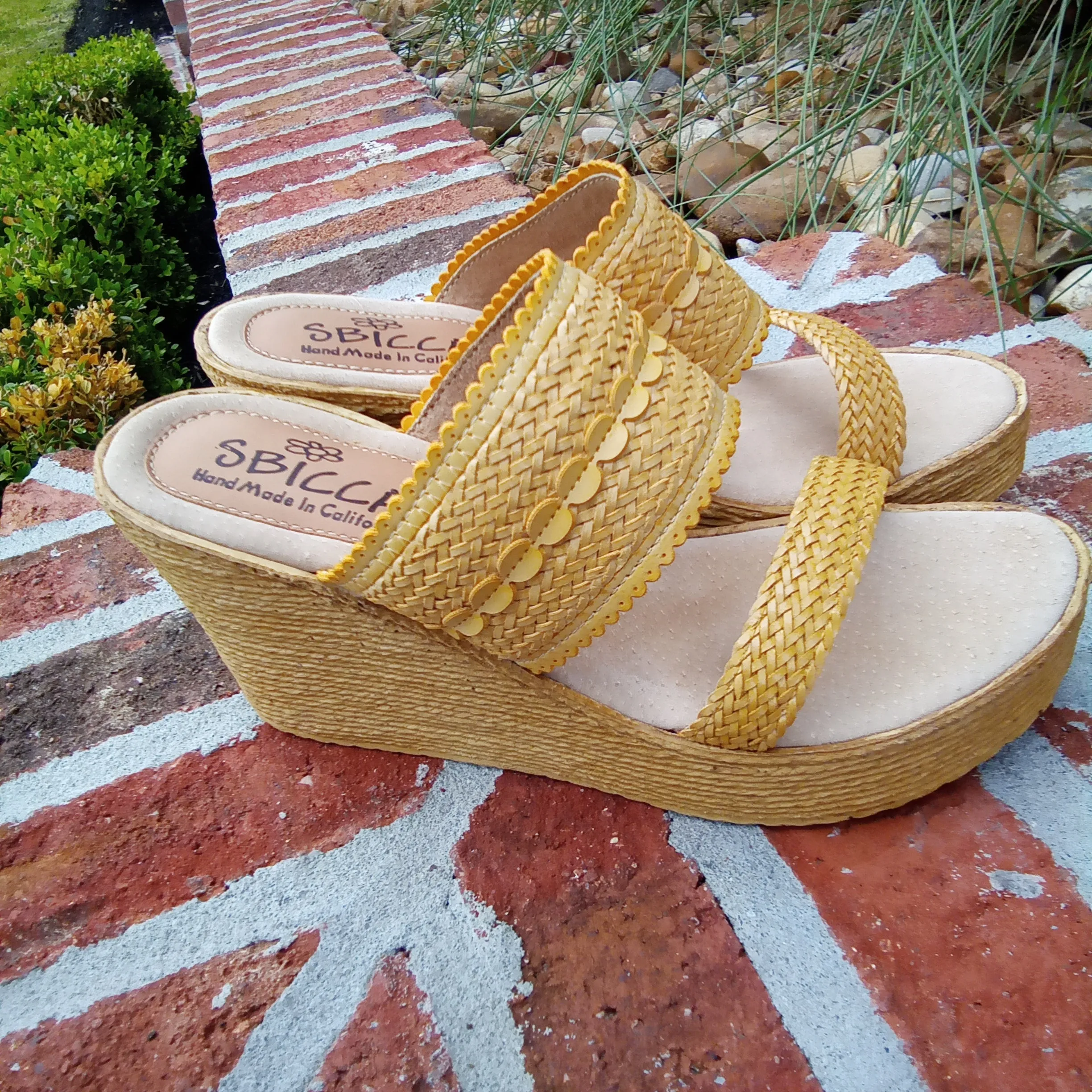 Woven Strap Platform Wedge Sandal | Sbicca Anatase