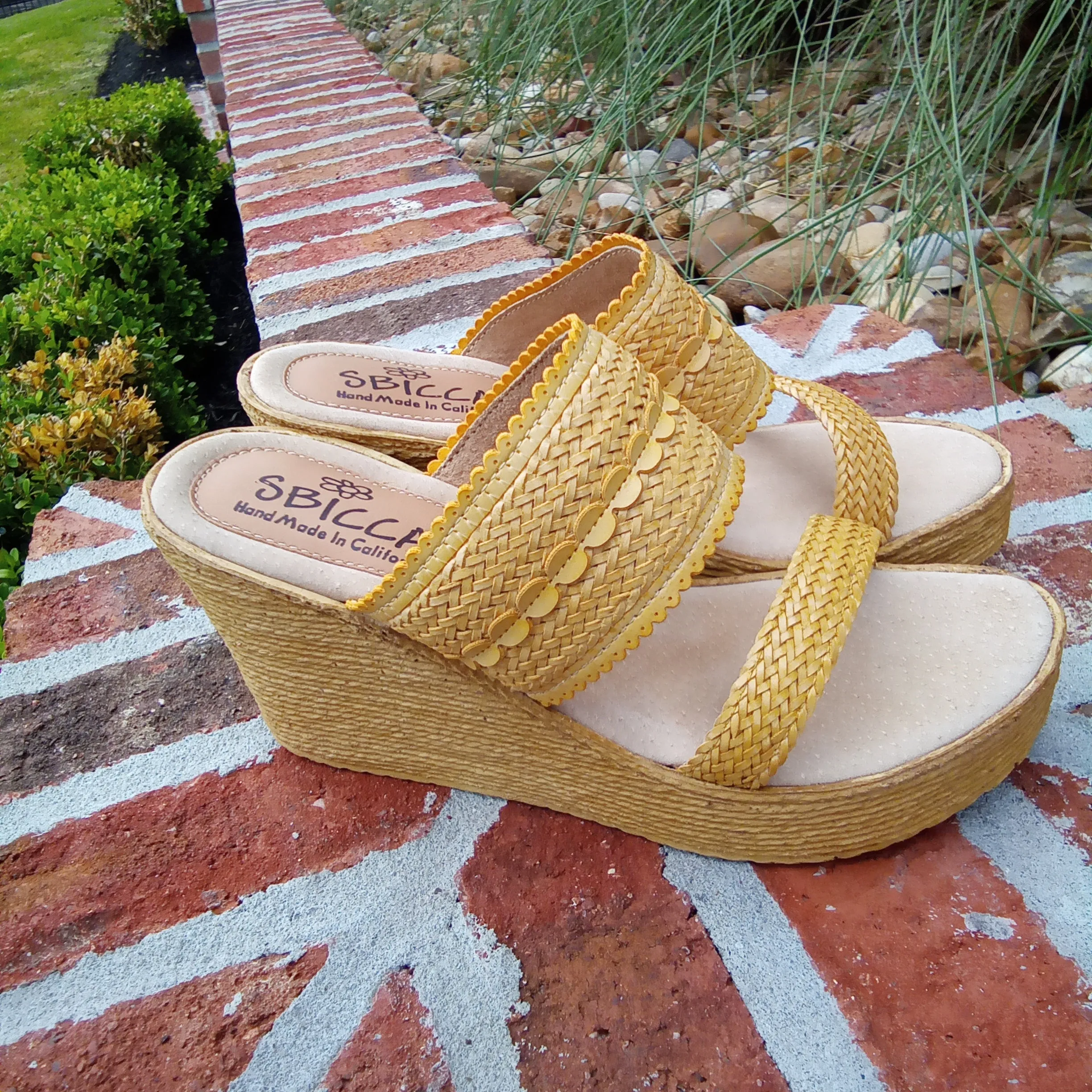 Woven Strap Platform Wedge Sandal | Sbicca Anatase