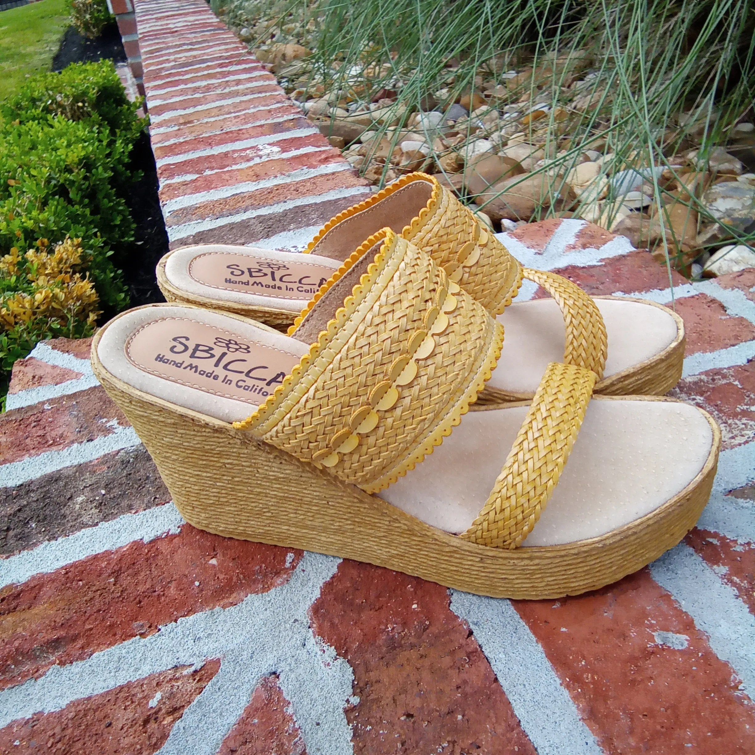 Woven Strap Platform Wedge Sandal | Sbicca Anatase