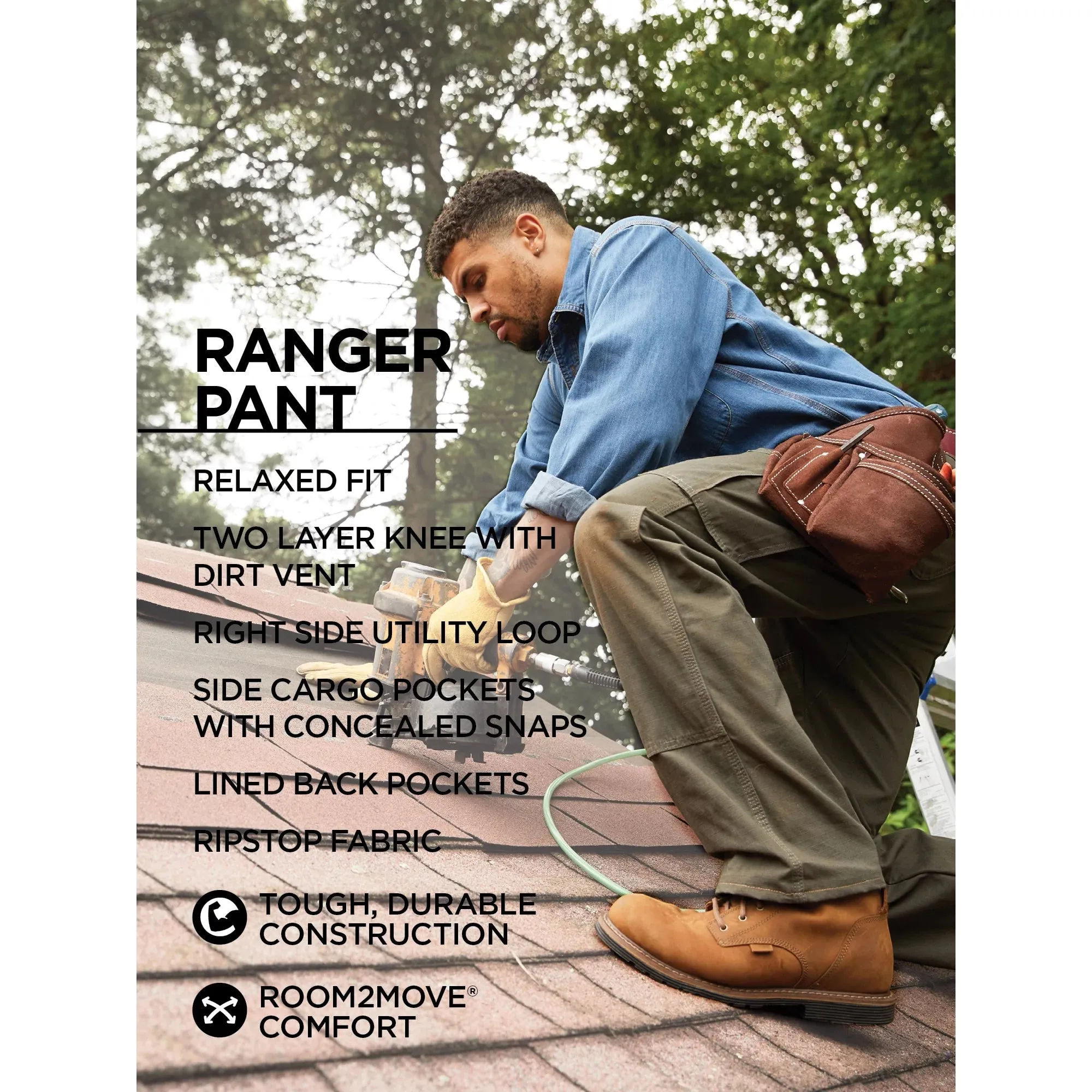 Wrangler - Men's Workwear Ranger Cargo Pants