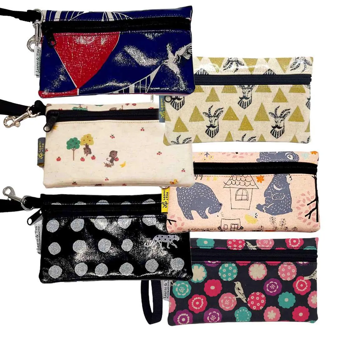 Wristlet - Medium - Animals (Assorted Designs) by Laarni and Tita