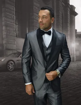 WYNN GREY 3 PC TAILORED FIT TUXEDO