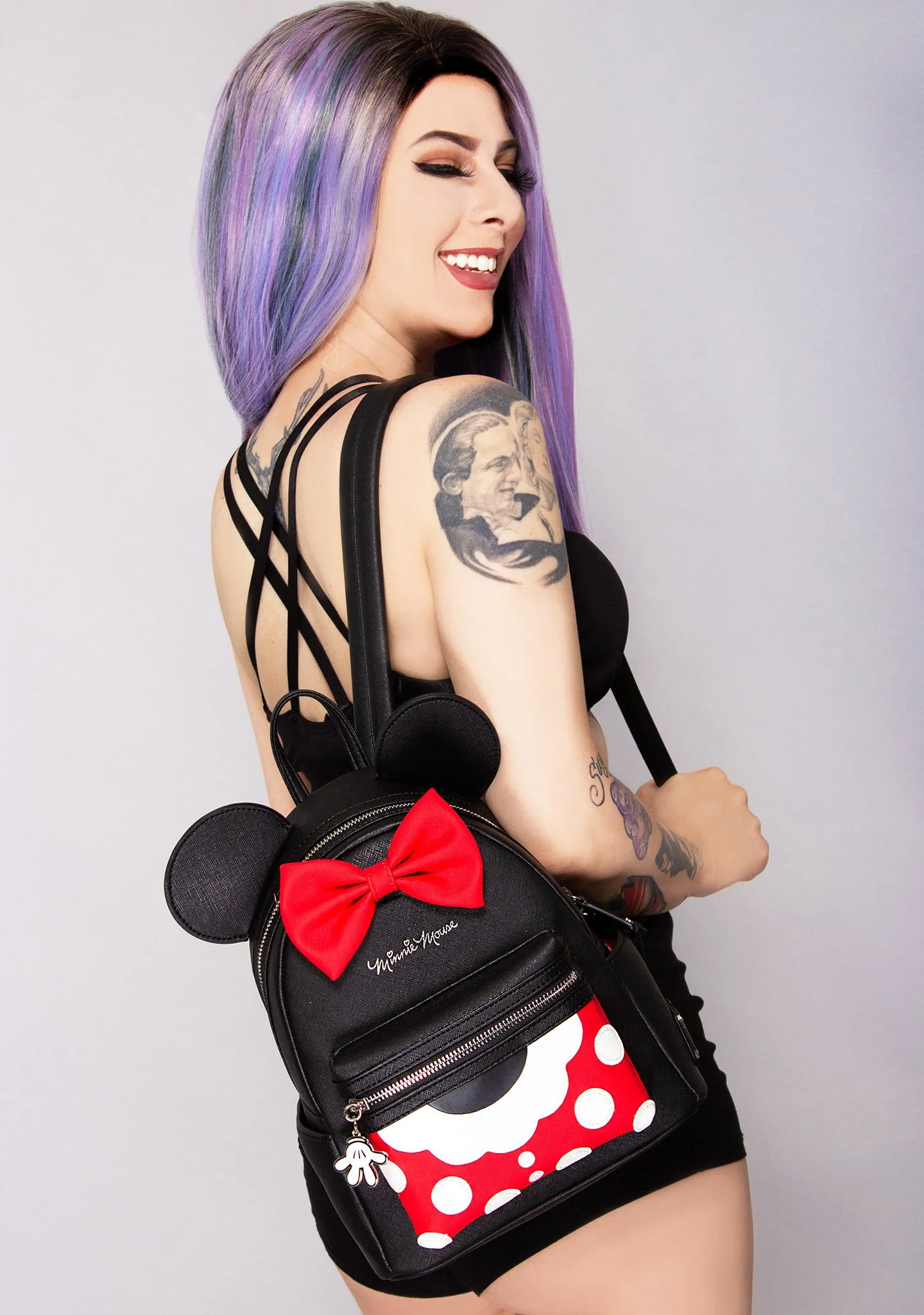 X LASR Exclusive Disney Minnie Mouse Dress Mini Backpack