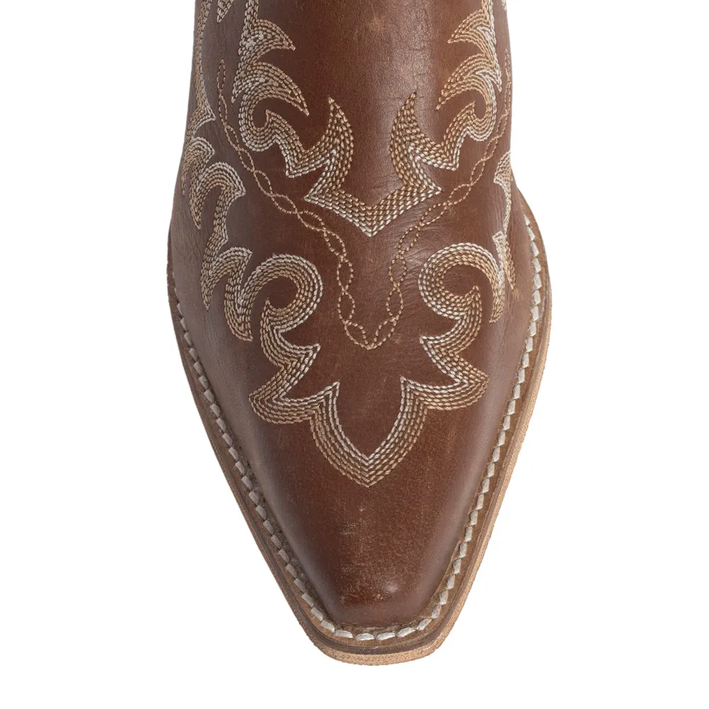 Ximena Ranch Mules in Chocolate Brown