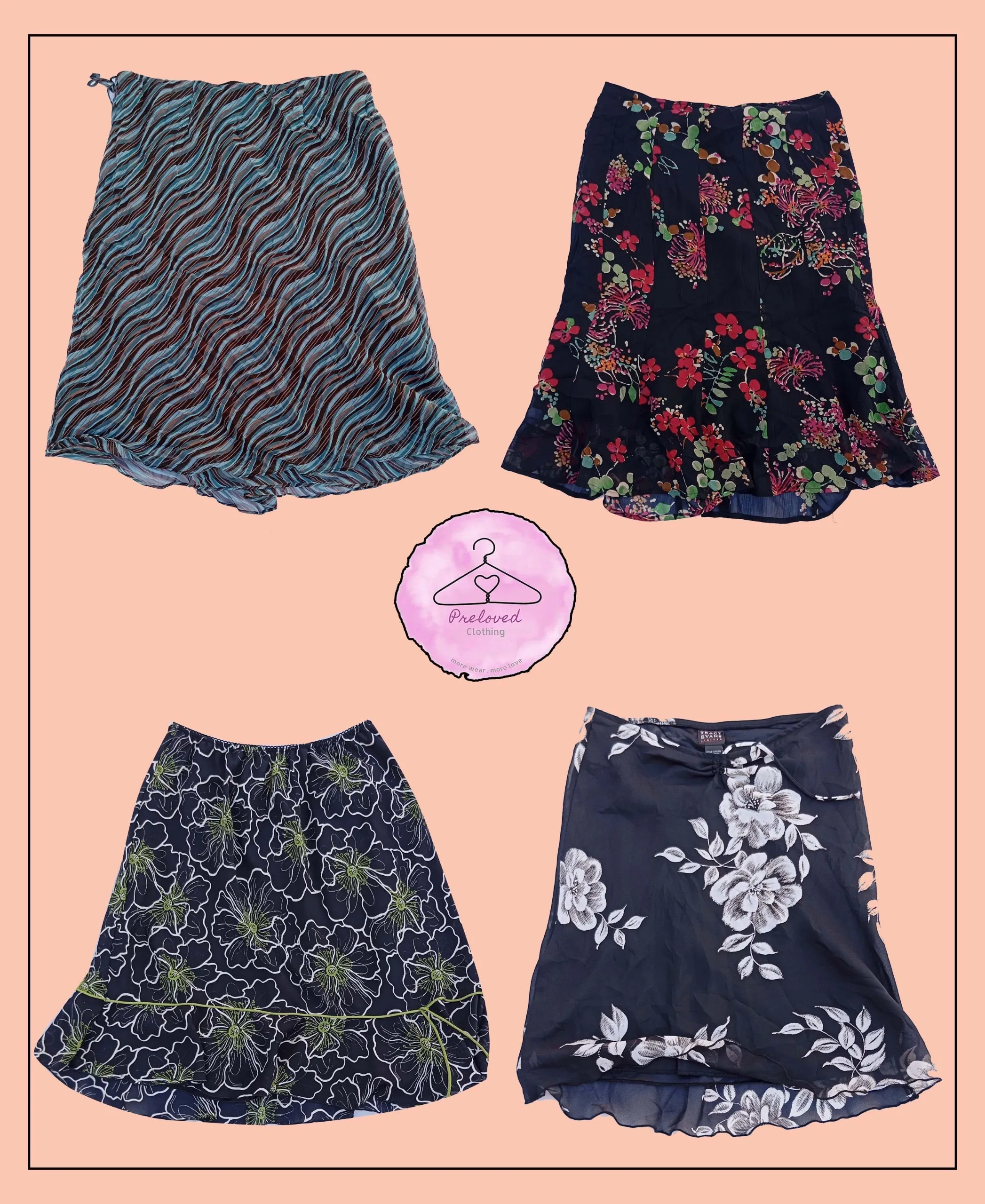 Y2K Printed Skirts