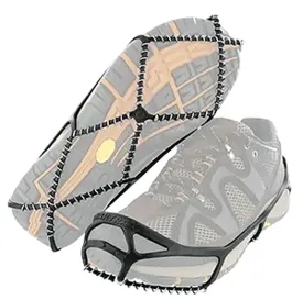 Yaktrax 08605 Shoe Traction Device, Lightweight, Unisex, L, Spikeless, Black :PR: QUANTITY: 1