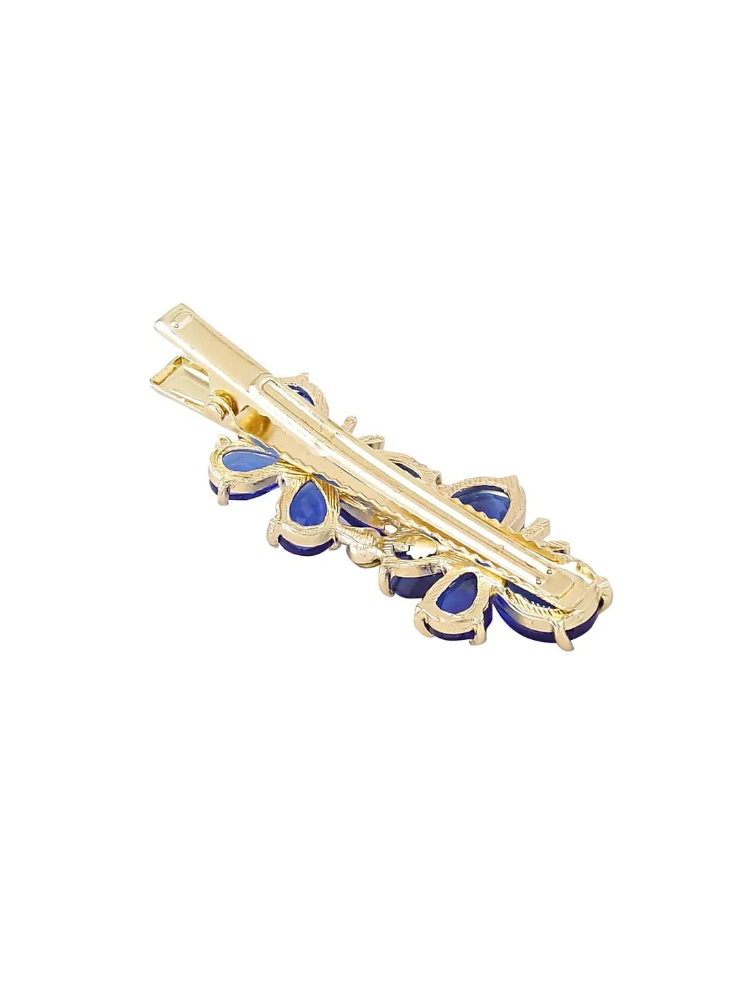 Yellow Chimes Hair Clips for Women Girls Hair Accessories for Women Blue Crystal Hair Clip Butterfly Hair Clips for Girls Hairclips Alligator Clips for Hair Pins for Women and Girls Gift for Women & Girls