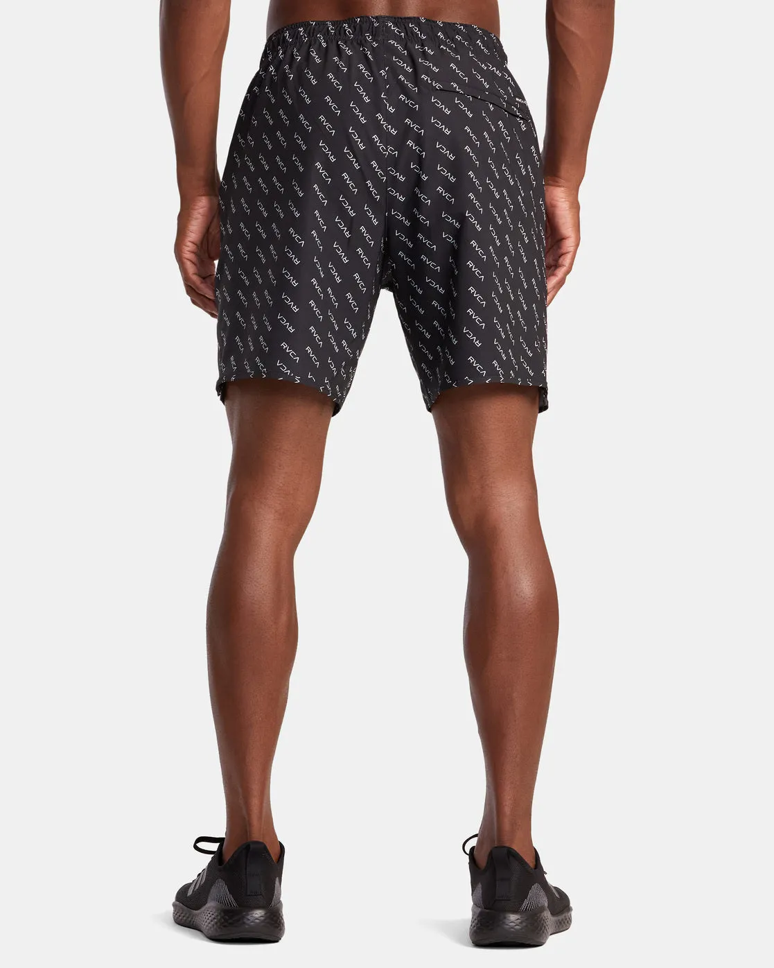 Yogger Stretch 17" Athletic Shorts - RVCA Monogram