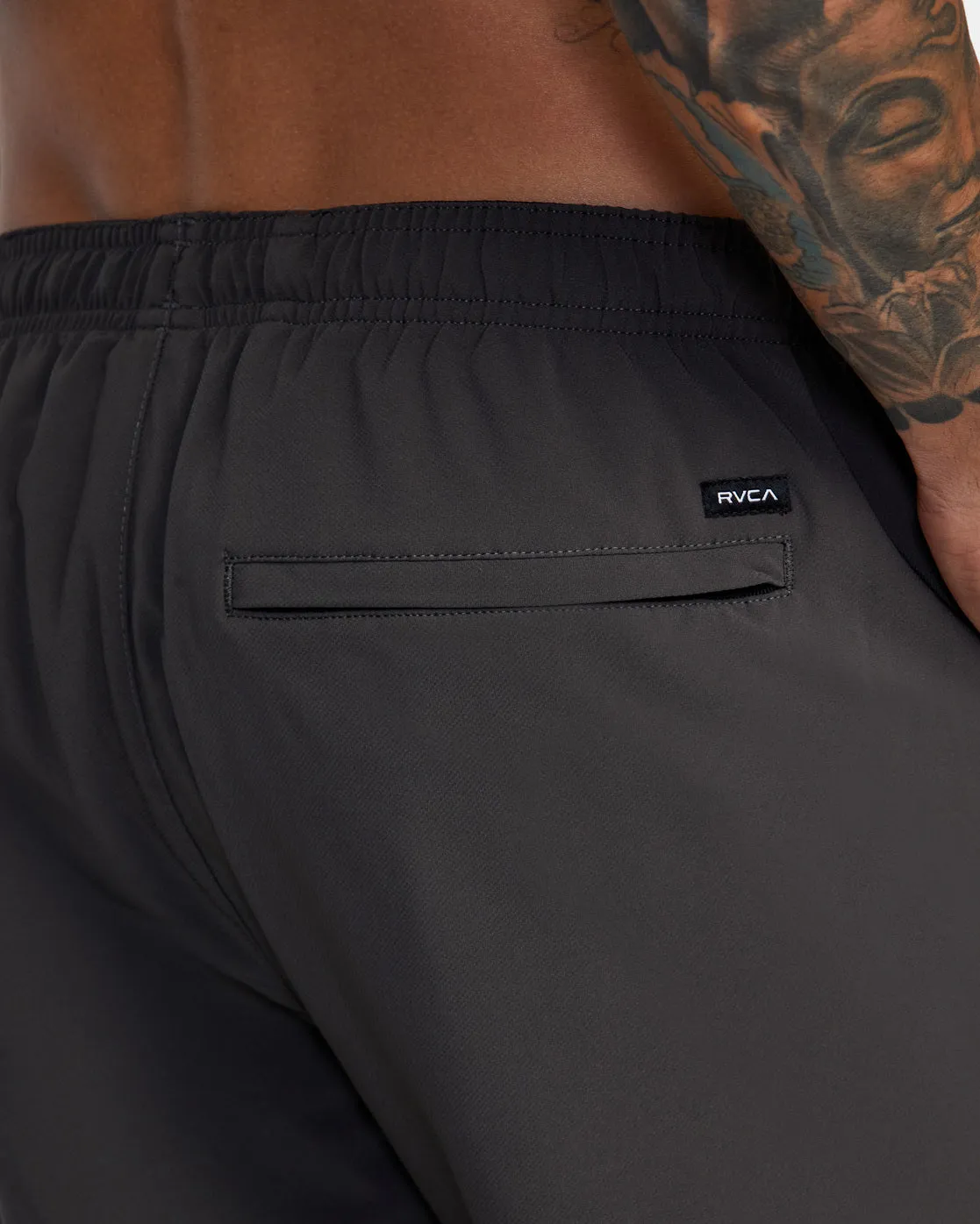 Yogger Stretch 17" Athletic Shorts - Slate