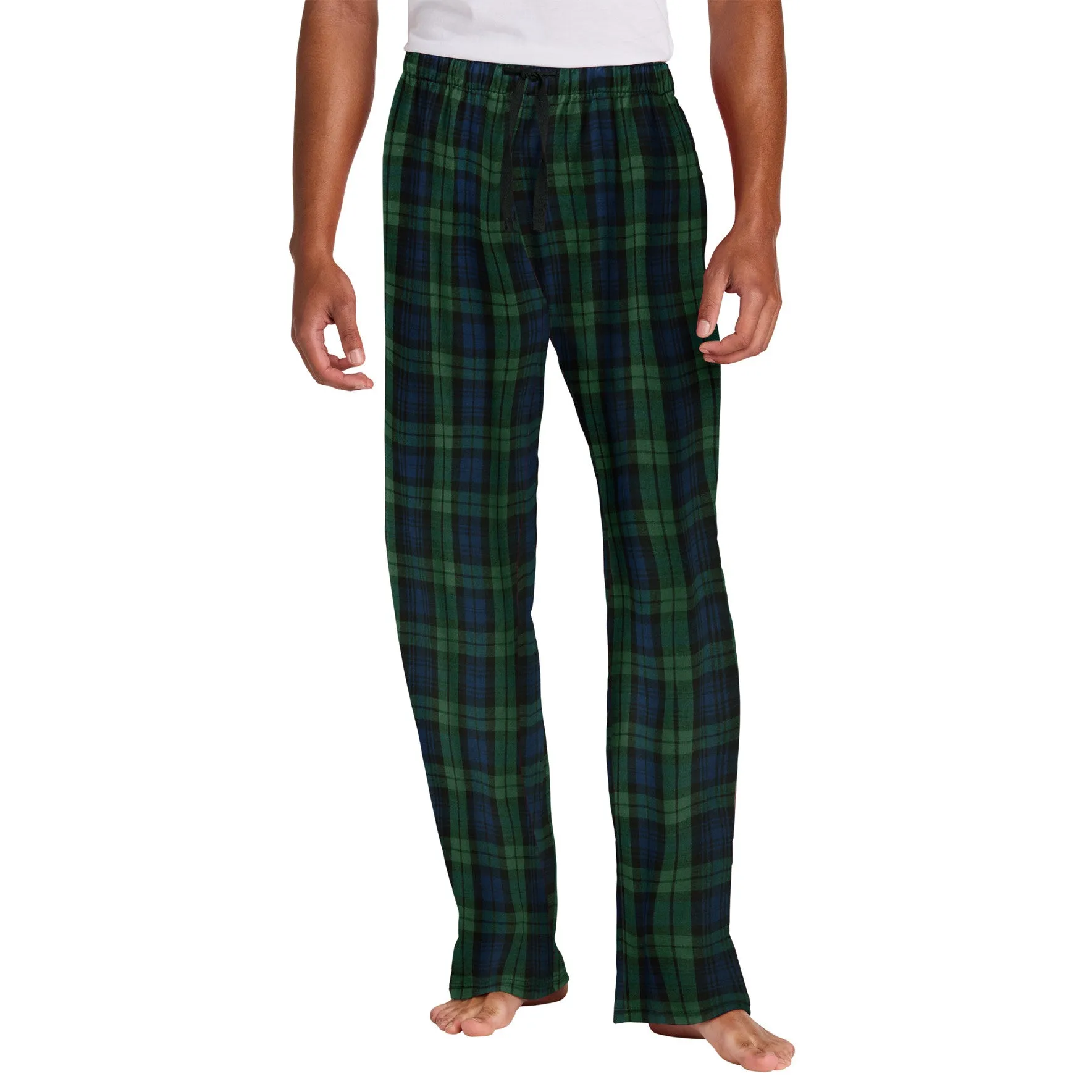 Young Men’s Flannel Plaid Sleepwear Pajamas