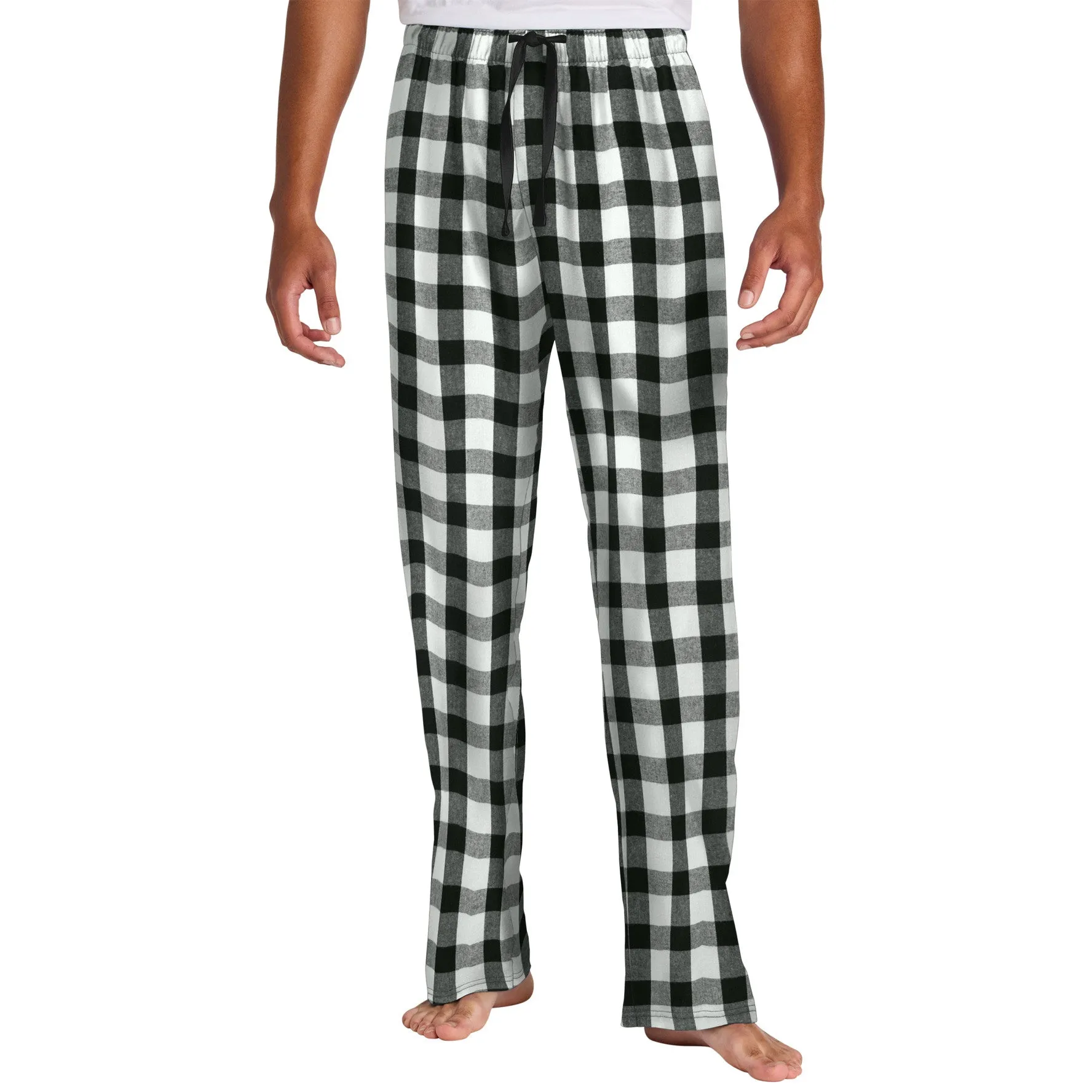 Young Men’s Flannel Plaid Sleepwear Pajamas