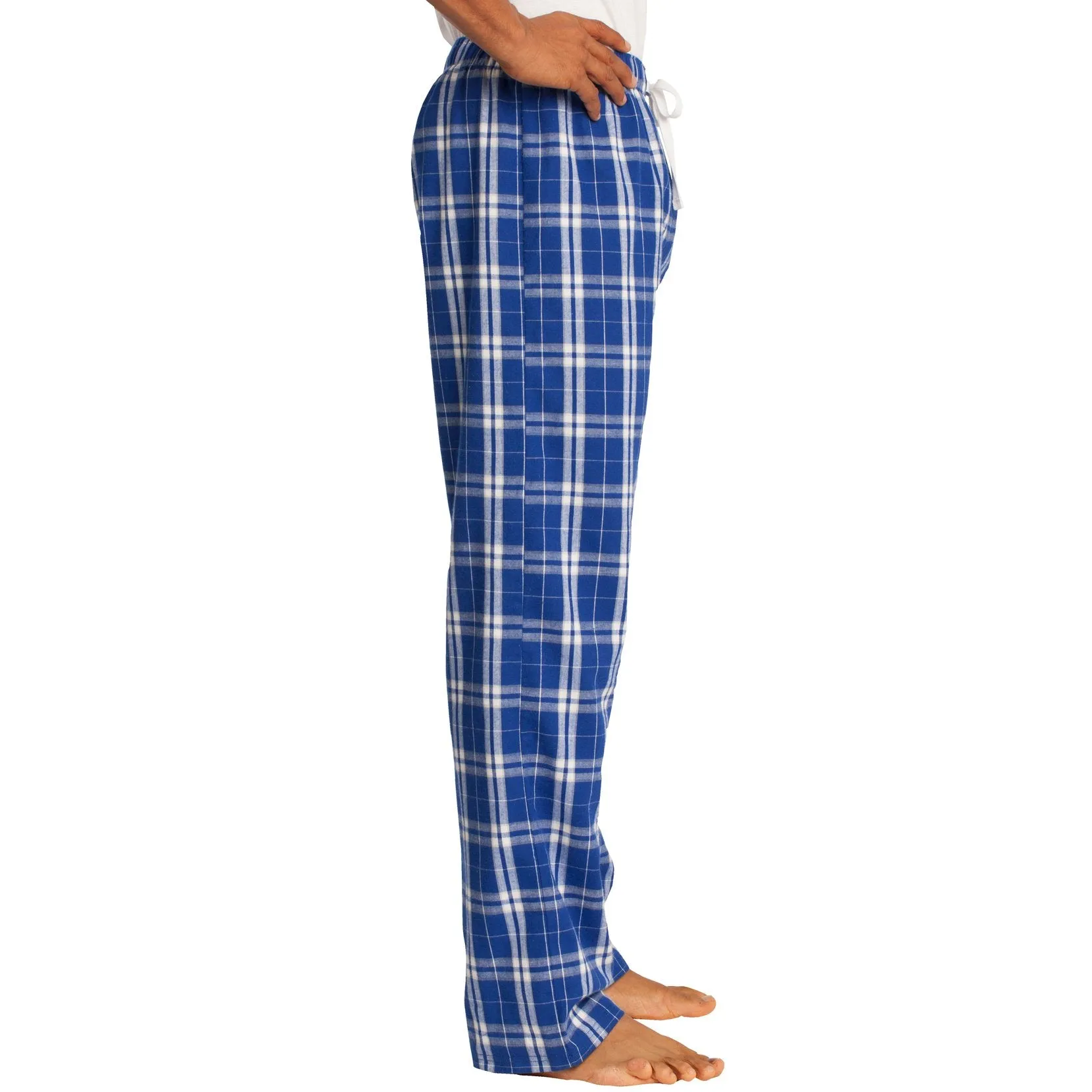 Young Men’s Flannel Plaid Sleepwear Pajamas