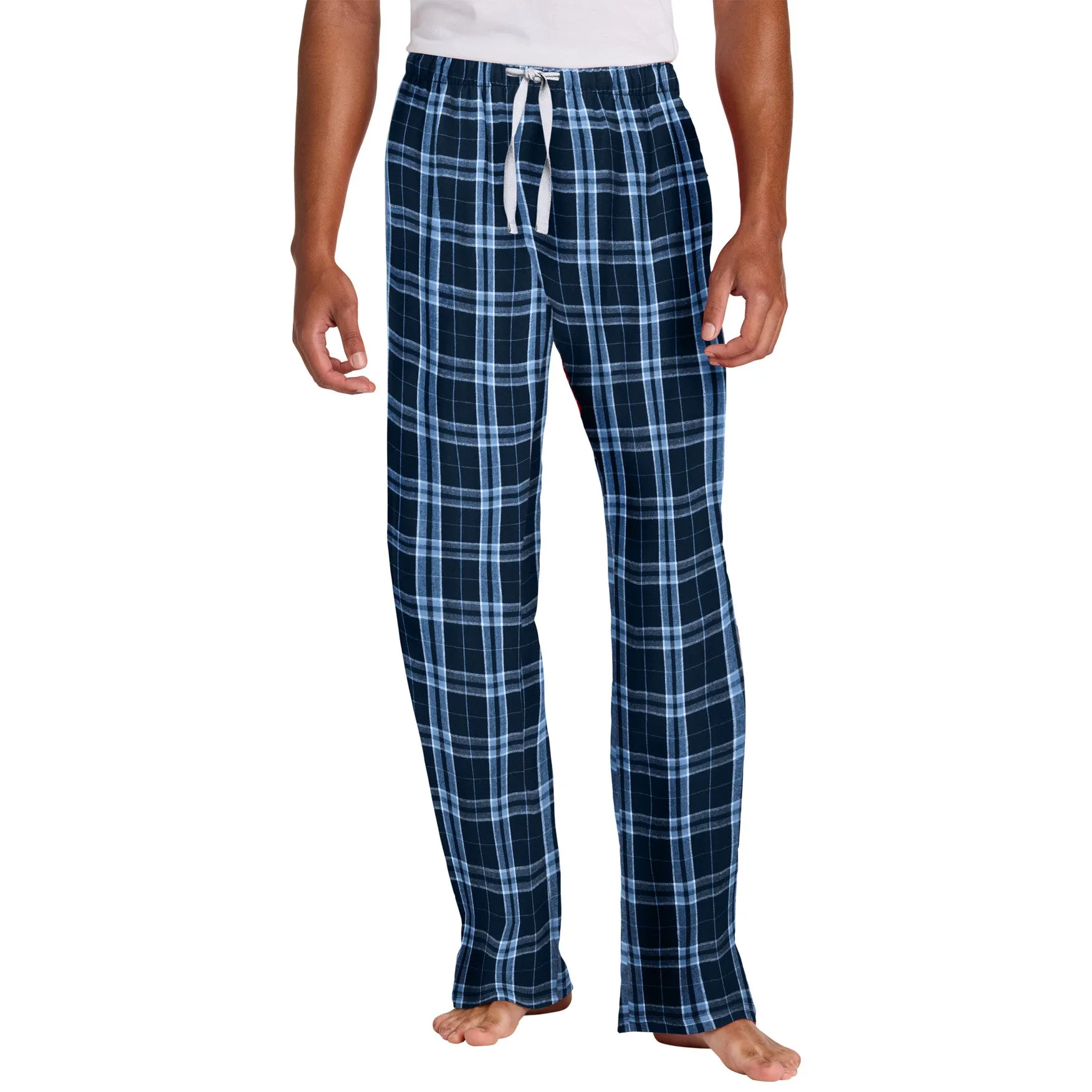 Young Men’s Flannel Plaid Sleepwear Pajamas