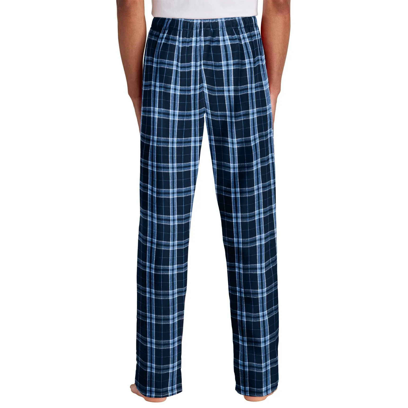 Young Men’s Flannel Plaid Sleepwear Pajamas